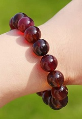 gorgeous tiny real certified amber baby teething bracelet